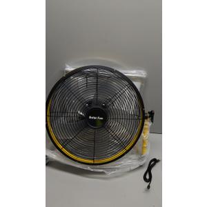 DBF 12" Solar Powered Fan, 15000 mAh Rechargeable Battery Operated Outdoor Floor Fan, 20W Solar Panel, 4-24H Runtime, 12 Speeds, Quiet, Cordless, Heavy Duty Metal Blade for Camping Home Outage, Yellow DBF 12" Solar Powered Fan, 15000 mAh Rechargeable Battery Operated Outdoor Floor Fan, 20W Solar Panel, 4-24H Runtime, 12 Speeds, Quiet, Cordless, Heavy Duty Metal Blade for Camping Home Outage, Yellow