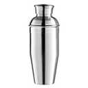 OGGI Classic Cocktail Shaker Stainless - 26 oz, Stainless Steel Construction, Built in Strainer - Ideal Home Bar Drink Mixer, Bartender Kit, Essential Bar Accessories, Stainless