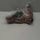 Newborn Baby Jumpsuit Hooded Fleece Rompers Long Sleeve Onesie Outwear Outfits (9-12 Months, Brown-footless)