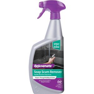 Rejuvenate Soap Scum Remover, 32 Ounces, Easily Dissolves Soap Scum Without Scrubbing