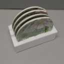 Fitz & Floyd Fitz and Floyd Toulouse Appetizer Plates, Set of 4, 5-Inch, Blue