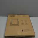 PRIMETEK Vanity Mirror with Lights, 16"x14" Large LED Lighted Makeup Mirror, Hollywood Makeup Mirror, Touch Screen, 3-Color Lighting, 5X Magnification, for Vanity Desk Tabletop, Bedroom, Gold