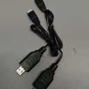 USB Charger Cable Compatible for Hosim 1:12/2845/9156 LAEGENDARY,HAIBOXING,DEERC 9300,ALTAIR,NUOKE,Li-Po 7.4V LiPo Battery RC Car Rock Crawler FPV Drone Quadcopter Charging Cable 2pcs