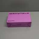 Wavytalk Hair Dryer, Blown Away Ionic Hair Dryer for Curly Hair with Diffuser, 1875W Fast Drying Blow Dryer with Ceramic Technology, 3 Attachments for All Hair Types, Light and Quiet, Rose Gold