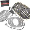 Clutch Kit Friction Plates & Heavy Duty Springs Gasket for Yamaha FZ1 FZS1000 2006-2012 YZF-R1 YZF R1 2004 2005 2006