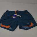 maamgic Mens 5" Gym Running Shorts for Men 2 in 1 Quick Dry Workout Athletic Shorts, Size: M