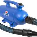 XPOWER B-27 Powerful, Professional Pet Grooming Force Dryer with Dual Motors, Variable Speed Control