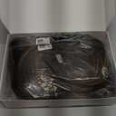 Wig with Bangs for Women Brown Blonde Highlight Straight Face-Framing Layers Hairstyle 4x4 Realistic Scalp Glueless Synthetic Wigs Medium Length for Everyday Use