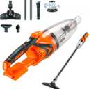 Cordless Vacuum Cleaner Handheld Stick Vacuum Cleaner 10kPa Powerful Suction 4 Different Heads for Home Pets Floor Car, Compatible with DEWALT 20V MAX Batteries (NO Battery)