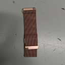 STAINLESS STEEL MESH BAND FOR USE WITH FITBIT VERSA ROSE GOLD - New
