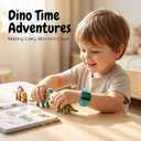 Potty Training Watch for Toddlers, Cute Dinosaur Design with 5 Timing Modes (30-180min), Music & Flash Reminders, Magnetic Charging, Large Dial, Splash-Proof, Gifts for 3-7 Year Old Boys Girls