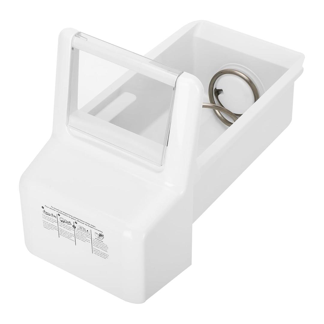 Upgraded WPW10558424 Refrigerator Ice Bucket for Whirlpool Ice Maker Replacement, Compatible with Whirlpool Kenmore Maytag Amana Ice Maker, WRS322FDAM04, WRS321SDHZ08, WRS321SDHZ05, WRS321SDHZ01