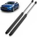 ARANA Hood Struts Shocks for Infiniti Q50 2014-2021, Front Bonnet Lift Strut Support Fits 14-21 Infiniti Q50 Base/Hybrid/Inspiration/Perfection/Premium/Seduction/Sport Models, OE#65470-46A0A, 2 Pcs