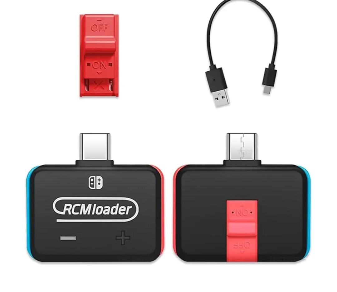 RCM Loader, Payloads Injector Tool Sets, RCM Jig Boot into CFW for SW, Built-in ReiNX, SX and Hekate Including Injector, Jig, Mini USB Cable