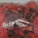 DearHouse 2 Pack Fall Garland Maple Leaf, 5.9Ft/Piece Hanging Vine Garland Artificial Autumn Foliage Garland Thanksgiving Decor for Home Wedding Fireplace Party Christmas (Dark Red)