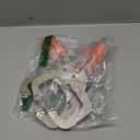 9 Inch C Clamp, Heavy Duty Vise Grip Locking Pliers Adjustable Face Clamp for Woodworking, Welding and Pocket Hole Joinery, 2 Packs (Orange, 9 Inch)