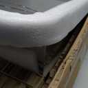 FINDCOZZIE Bathroom Medicine Cabinet with Black Metal Framed Mirror, Recessed or Wall Mount Bathroom Vanity with Storage Shelves 17.5x26 inch