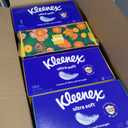 Kleenex Ultra Soft Facial Tissues, 8 Flat Boxes, 180 Tissues per Box, 3-Ply, Packaging May Vary (White)