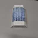 The Dreidel Company 3-Tone Blue Frost Dripless Hanukkah Candles, 1-Hour Burn Time, 45 Decorative Chanukah Candles (Single)