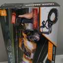 Electric Slot Car Race Track Sets - 1:43 Race Car Track Sets with 4 Slot Cars with Headlights, 2 Hand Controllers, Dual Racing Game Lap Counter, Birthday, Toys for Kids