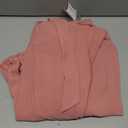 PRETTYGARDEN Women's One Piece Jumpsuits Dressy Casual Summer Short Sleeve Wrap V Neck Belted Wide Leg Pants Romper (Pink,Small)