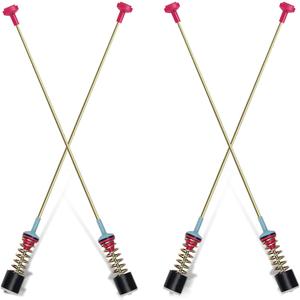 DC97-18610F WA50M7450AW/A4 DC97-18610A Suspension Rods Kit Fit for Samsung Washer Suspension Rods WA50M7450AP/A4 WA54M8750AW/A4 WA50M7450AW/A4 WA52M7750AV/A4 WA52M8650AV/A4 28.3In (2025 New)