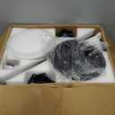 52" Black Low Profile Ceiling Fans with Lights and Remote, Modern Flush Mount Ceiling Fans with Quiet DC Motor, 6 Speeds Reversible