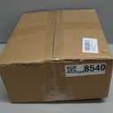 Timer 8 Mode - 9Ft by 10 Inch Prelit Christmas Garland with 50 Warm Lights,Thick 270 Snowy Tips 70 Red Berry 10 Pinecone Battery Operated Real Touch Cedar Xmas Garland Door Mantle Indoor Outdoor