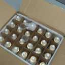 24 Pack 2oz Clear Glass Dropper Bottles, Eye Dropper Bottles with Glass Droppers for Essential Oils, Perfumes(2oz-24Pack, Gold)