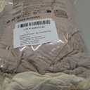 Muslin Pack and Play Sheets Fitted, 100% Cotton Mini Crib Sheets 2 Pack for Pack N Play Mattress, Stretchy Playard Sheet, Soft and Breathable Beige & Khaki