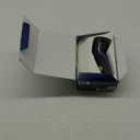 Philips Norelco Shaver 3900 Series, Wet and Dry Electric Shaver, P-Cap, Travel Pouch, Charging Stand, Storm Blue, Model S3341/92 (Silver New)