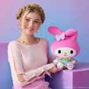 Jazwares Hello Kitty and Friends, 12-Inch My Melody Neon Plush - Officially Licensed Sanrio Product from Ages 6+