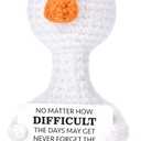 Nurse Appreciation Gifts Nurses Week Gifts for Women, Thank You RN Gift for Nurses Women Nursing Students Graduation Gift, Nurse Day Presents Idea for Practitioner LPN Positive Crochet Goose Support