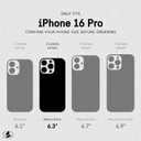 Pelican Protector iPhone 16 Pro Case [Compatible with MagSafe] Rugged Magnetic Phone Case with 16ft Military-Grade Drop Protection - Heavy Duty Phone Cover for iPhone 16 Pro - Black