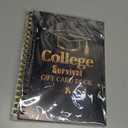 Zhanmai College Gift Card Book 7 x 5 Inch Graduation Gift Card Book 2026 College Survival Booklet Organizer Leaving Home High University School Birthday Care Package Cash Holder(Black Gold)