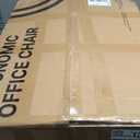 Ergonomic Mesh Office Chair with 6D Armrests, High Back Mesh Gaming Chair with Lumbar Support, Adjustable Seat Depth, 3D Headrest, Footrest for Big & Tall (Black)