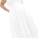 City Chic Women's Plus Size Dress-Sweet Flare, Ivory, 22