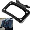 Black Curved License Plate Mount Bracket For Harley Touring Road Street Glide FLTRX FLHX 2010-2023,Road King Special FLHRXS 2017-2023