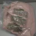 Simplebrand Ava Blush Blackout Curtains for Bedroom 84 Inch Length 2 Panels Set, Solid Thermal Insulated Privacy Nursery Window Treatment Curtains Blackout Drapes, W40 x L84 Inch, Blush