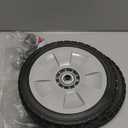 Set of 2 Lawn Mower Rear Drive Wheels Compatible with Honda HRN216 Walk Behind Lawn Mower - Replaces 42710-VR8-N00ZA - 8 Inch