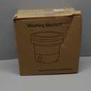 Portable Washing Machine - 16L Mini Foldable Washer with Spin Basket, Deep Cleaning for Small Clothes & 3 Cleaning Modes, Collapsible Laundry for Apartment, Dorm, Hotel, RV and Travel (Green)