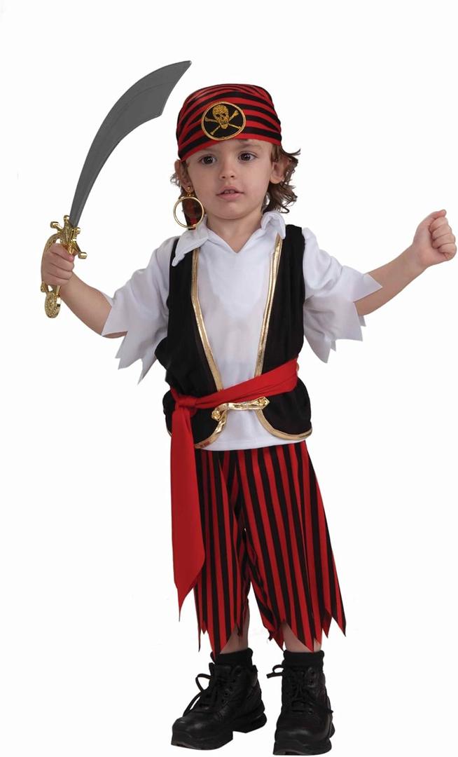 Rubies Lil'Pirate Boy Costume for Toddlers, Boy's Toddler