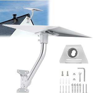 Starlink Gen 3 Mount, Stainless Steel Starlink Mounting Kit Compatible with Starlink V3 Standard Dish, Includes Pipe and Pipe Adapter for Wall Mount/Roof Mount