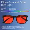 livho Gaming Blue Light Blocking Glasses for Better Sleep, Premium Night Driving, Computer Blockers for Man & Woman