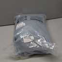 MIULEE Pinch Pleated Stone Blue Linen Curtains 90 Inches Long 2 Panels for Bedroom Living Room, Soft Thick Linen Textured Window Drapes Back Tab Hooks Semi Sheer Light Filtering Dusty Blue Decor