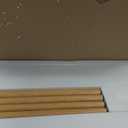 Modern White Wooden Computer Table, 40" L x 20" W x 30" H inches  Durable and Stylish Desk for Home Office, Bedroom, or Study