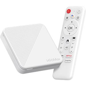 H96 Max 2025 Android 14.0 ATV Box Quad-Core WiFi6 2.4G/5.8Ghz BT5.0 4K AV1 Ultra HD Voice Control Smart Home Player