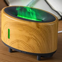 Portable Humidifier with Colored Flames, Bluetooth Speaker, and Aromatherapy Diffuser – 3-in-1 Essential Oil Diffuser|Mist maker|Air purifier for Home, Office & Travel