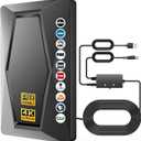 2025 TV Antenna Indoor Antenna for Smart TV Long Range Reception HD Digital Antenna Outdoor with Amplifier Signal Booster for Local Channels Supports 4K 1080p