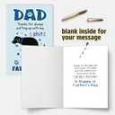 5 x Funny Fathers Day Card for Him, Happy Father's Day Card Gift for Dog Dad from Daughter Son Kids Wife, Gifts for Men Who Love Dogs